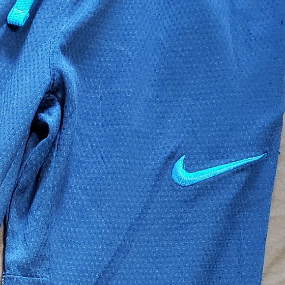 Nike Joggers Athletic Wear Elastic Waistband Drawstring Blue Colour Size 6 - Picture 3 of 4